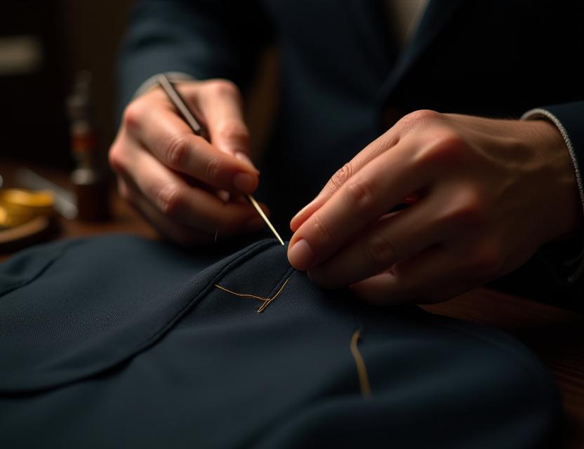 Handcrafted Tailoring and Artisan Workmanship